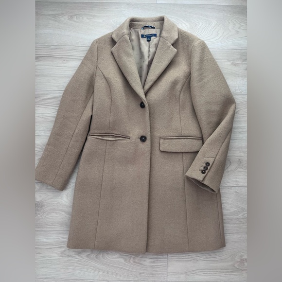 Brook Brothers Classic camelhair knee length coat - Picture 4 of 16